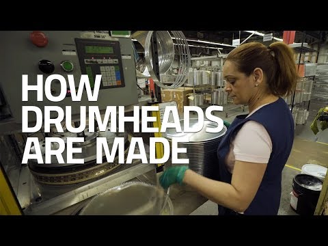How Drumheads Are Made