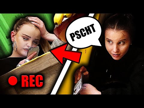 Schwester HEIMLICH im Zimmer BEOBACHTEN 🤫 ohne das sie es merkt! - Celina