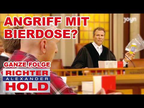 Bierdosen Angriff! Wird das Verfahren eingestellt?  |GANZE FOLGE| Richter Alexander Hold