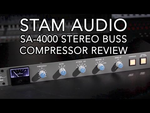 Stam SA-4000 Stereo Buss Compressor Review (Audio Examples)