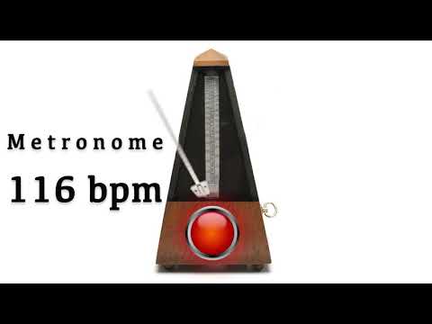 Metronome 116 bpm 🎼