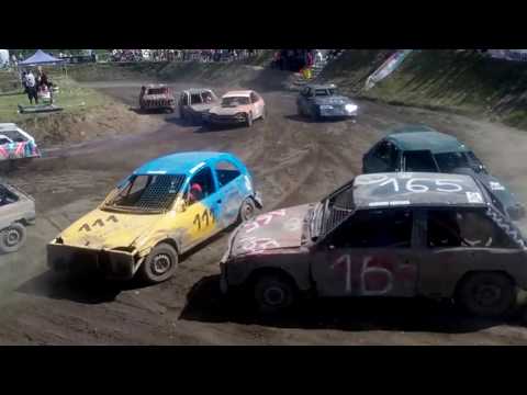 Roncs Auto Show 2017.05.27. Kis kategória ütközéses 2. futam