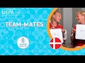 DENMARK Team-mates: MADSEN & THOMSEN, LARSEN & NØRGAARD GEVITZ | #WEURO 2022