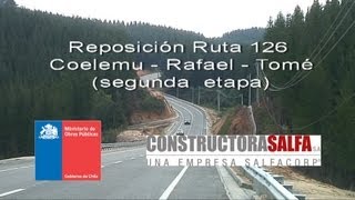 preview picture of video 'Reposición  ruta  126  Coelemu  Rafael  Tome (segunda  Etapa)'
