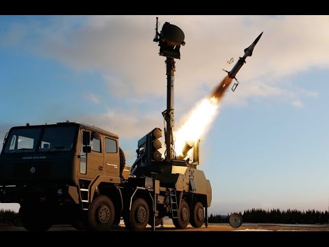 Saab BAMSE Surface-to-Air missile system 2016