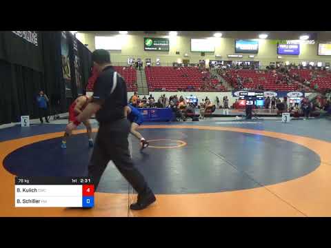 2018 Marine Corps US Open/Masters C Freestyle 78 3rd Place - Boris Kulich (CWC) Vs. Bryan Schiller