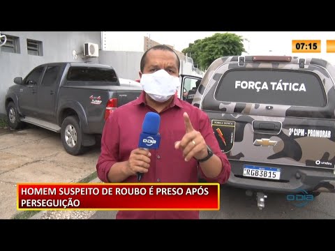 Perseguição entre policiais e bandidos termina com um preso no Promorar 22 02 2021