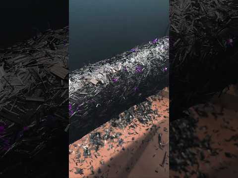 Forged carbon fiber with purple flake 👾 air suspension tank  #forgedcarbonfiber