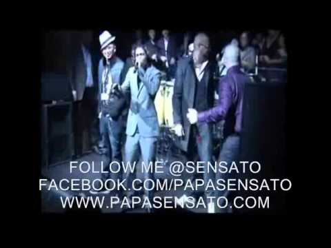 Sensato, Pitbull, Omega & El Cata En Tarima Juntos En La Vegas!!!!