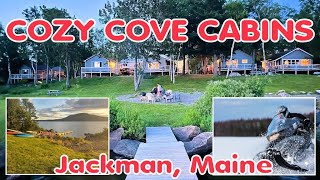 Cozy Cove Cabins, Jackman, Maine US - Live cam