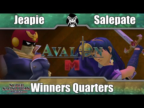 Avalon M - LLL.Jeapie (Cpt.Falcon) Vs. ATBT | Salepate (Marth) - Winners Quarters - Melee