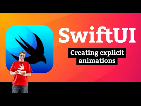 Creating explicit animations – Animation SwiftUI Tutorial 4/8 thumbnail