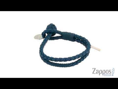 Bottega Veneta Intrecciato Leather Bracelet SKU: 9120723