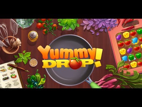 Yummy Drop! - A Free Match 3 Puzzle Cooking Game Video