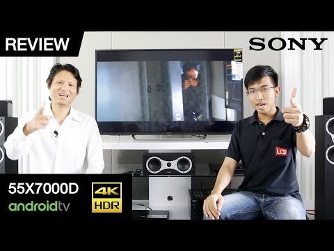 Review | Sony 55X7000D สุดยอด 4K HDR TV ตัวเริ่มต้น พร้อมระบบปฏิบัติการ Andoird 6.0