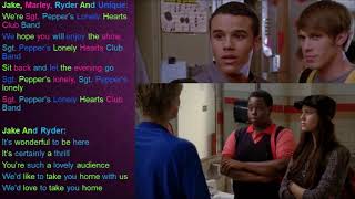 Sgt  Pepper&#39;s Lonely Hearts Club Band Glee Lyrics