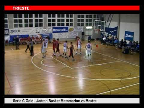 C Gold Fvg 2018 - 2019  Jadran basket Motomarine  vs Mestre