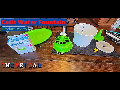 Watch Before you Buy!  Catit Sense Cat Drinking Water Fountain Full Review