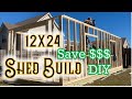 12x24 Shed Build Part 1
