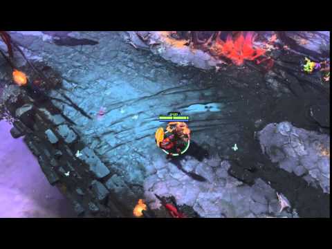 DOTA 2 - Shanghai Major Qualifier: Sand King Explodes (real)