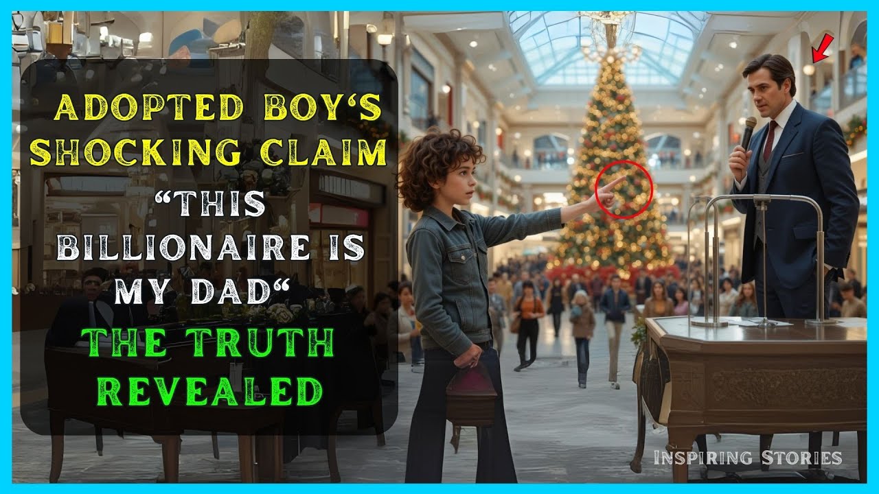 Adopted Boy's Shocking Claim: "This Billionaire Is My Dad" The Truth Revealed | Inspiring Stories