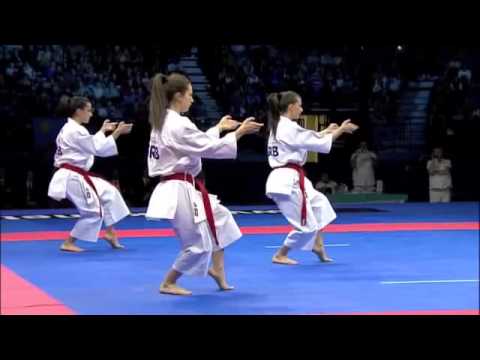 Kata Unsu Serbia Female Team