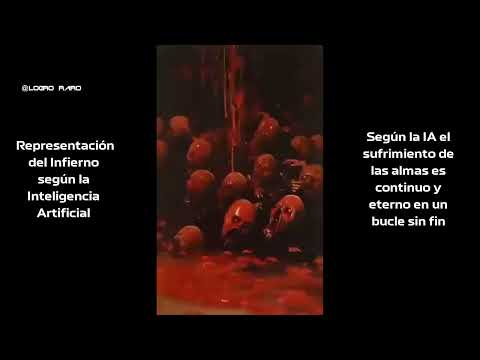 Este es el infierno según la inteligencia artificial #2 #infierno #hell