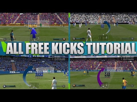 FIFA 16 FREE KICK TUTORIAL / How to score goals everytime / ALL Free Kicks Tutorial / FUT & H2H