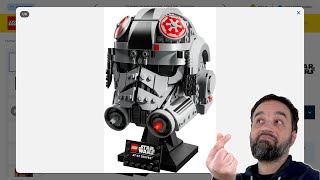 LEGO Star Wars AT-AT Driver Helmet reveal & first impressions! A biased take from a fan? 75429