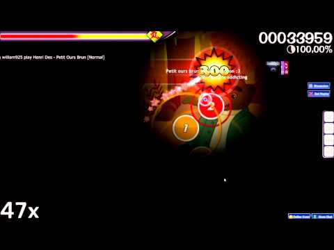 william925 - Henri Des - Petit Ours Brun NC, HR, FL [Normal] Osu