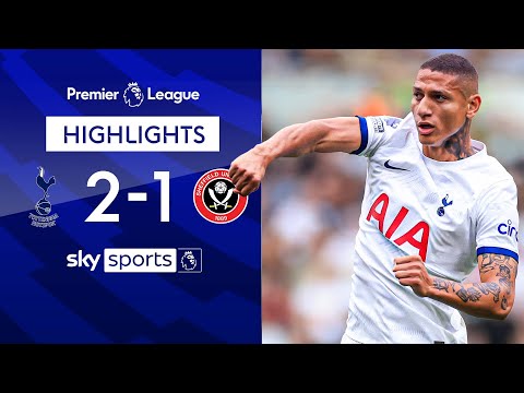 Tottenham v. Sheffield United, PREMIER LEAGUE HIGHLIGHTS