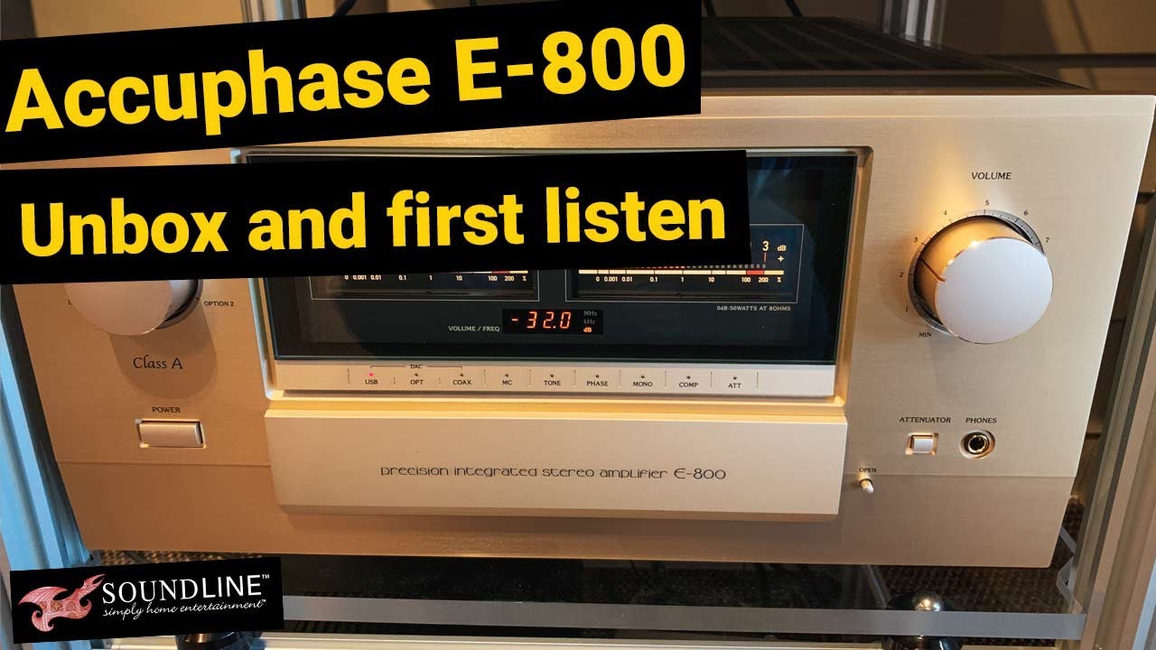 Accuphase E-800 Integrated Amplifier | All you will ever need and more!