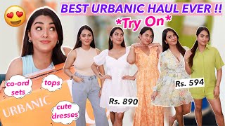 BEST URBANIC *Try On* HAUL INDIA |. Tops, Dresses, Co-Ord Set & More