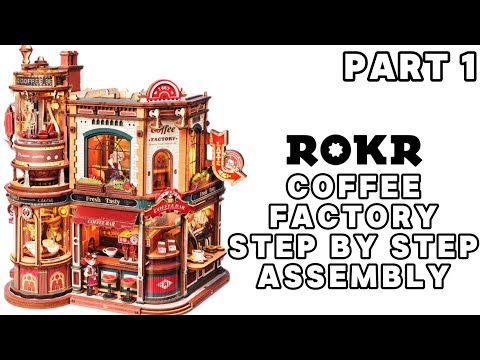 ROKR Dream Coffee Factory Step-by-Step Assembly Guide: Part 1