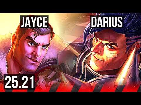 JAYCE vs DARIUS (TOP) | 6/1/2 | KR Master | 25.21