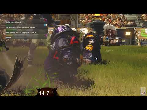 Blood Bowl 2 -Never Give Up! Game 23 - Chaos Dwarves vs. Necromantic