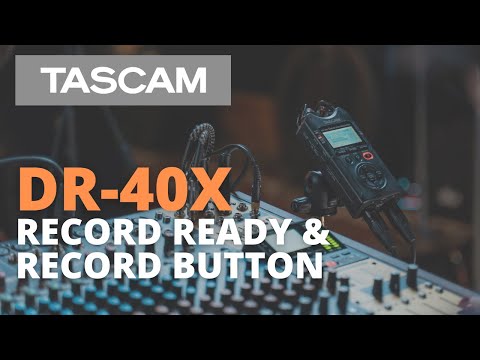 TASCAM DR-40X 4-channel Handheld Recorder | Sweetwater