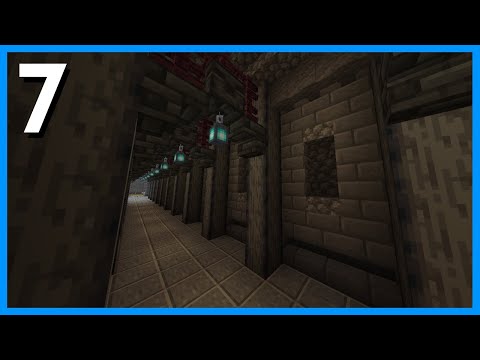 Insane Redstone Trap in Dungeon Hallway! (Minecraft Survival)