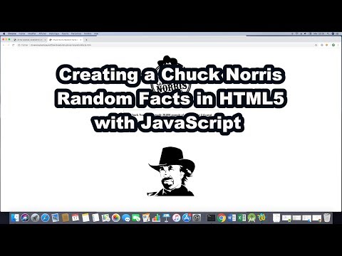 Creating a Chuck Norris Random Facts App in HTML5 with JavaScript