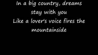 Big Country - In A Big Country