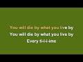 Harvey Danger - What You Live By (Karaoke)