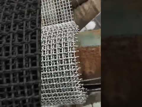 Gi crimped wire mesh jali