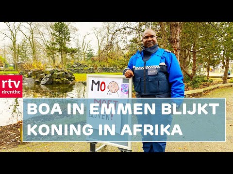 Toezichthouder Emmen blijkt kroonprins in Afrika. "Ik wil hier blijven" | RTV Drenthe