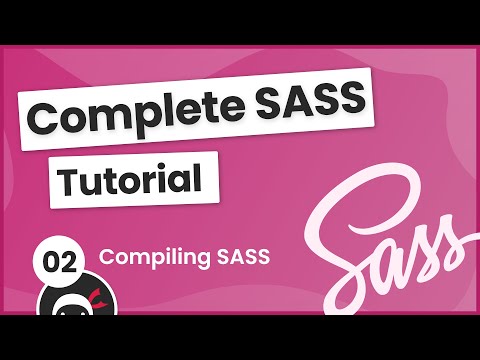 SASS Tutorial build your own CSS library 2 Compiling SASS