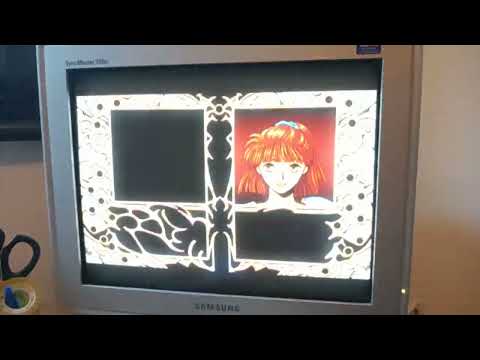 Madou Monogatari 1-2-3 for PC-9801 - Schezo fight on a physical copy