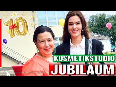 Erfolgreiches Kosmetikstudio 10-jähriges Jubiläum Ruhe Lounge (Wir besuchen Kundin) Kundenbesuch