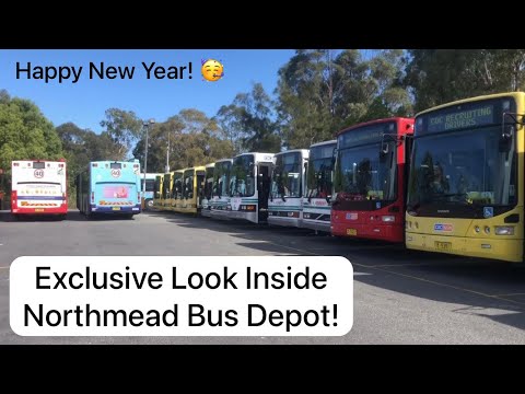 Exclusive Look Inside CDC NSW’s Northmead Bus Depot! | Bus Vlog #14