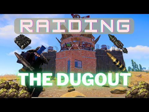 RAIDING THE DUGOUT in Rust! (SOLO/DUO Base) STRESS TESTING