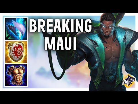MAUI IS SO BROKEN IF YOU PLAY HIM LIKE THIS - Maui Support Ranked Conquest
