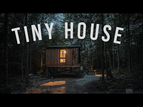 Secluded Tiny House In The Forest  | Lao Cabines Tour